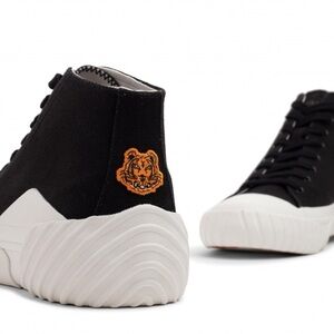 KENZO Tiger Crest canvas high-top sneakers